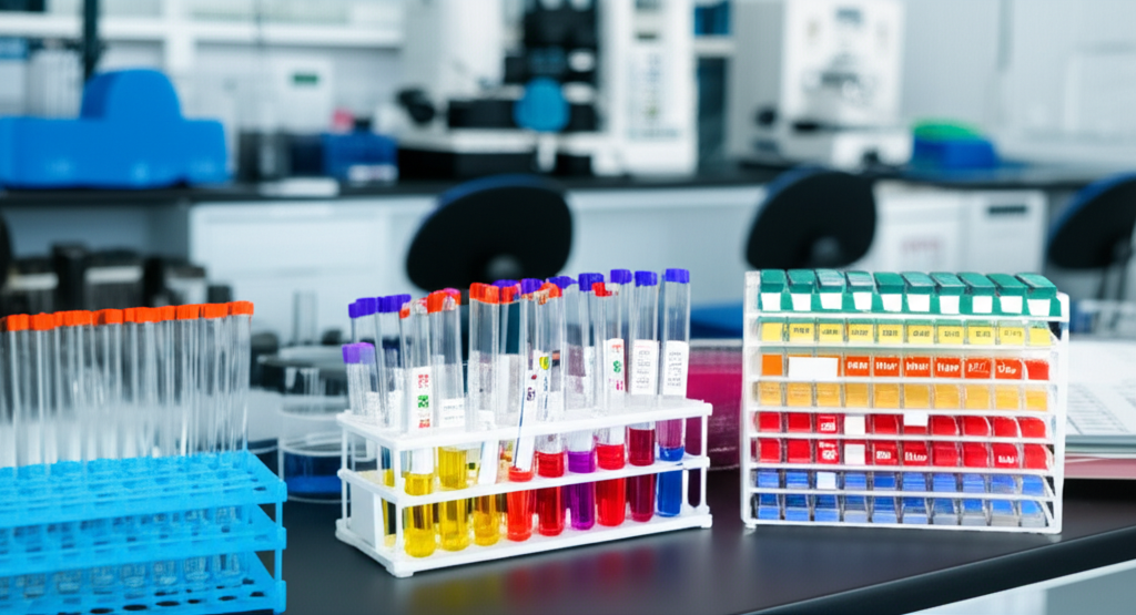 Various medical sample formats and containers